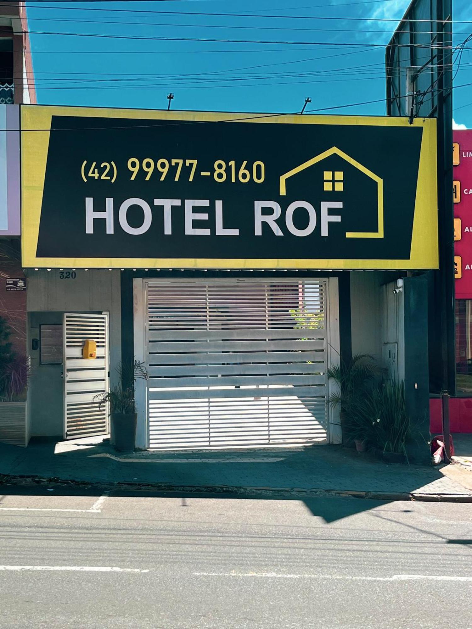 Hotel Rof Telêmaco Borba Екстериор снимка